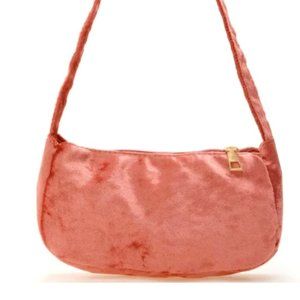 ❤️Super Cute Never Used Velvet Baguette Purse❤️